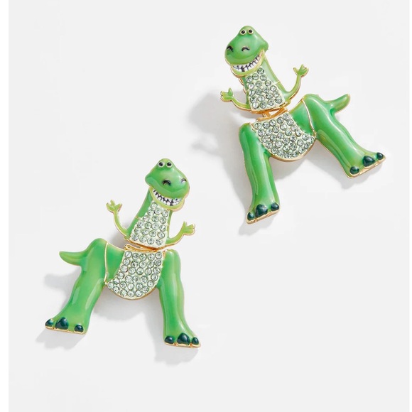NWT ⚜️🦖⚜️ Baublebar x Disney Pixar Toy Story Rex Earrings - Picture 1 of 5
